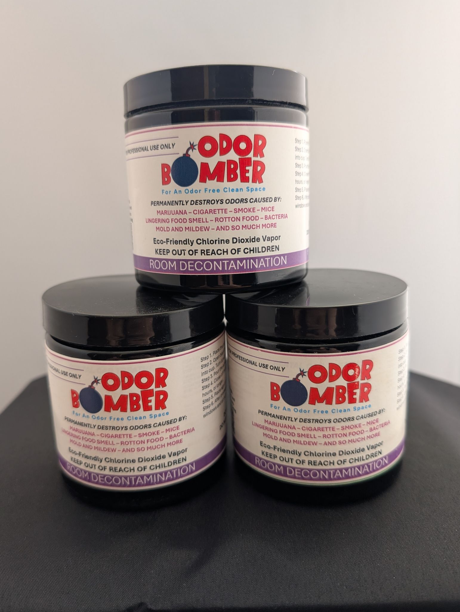 Odor Bomber - Room Decontamination Odor Bomber - Room Decontamination