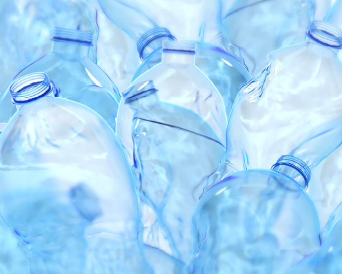 Image of platic bottles.